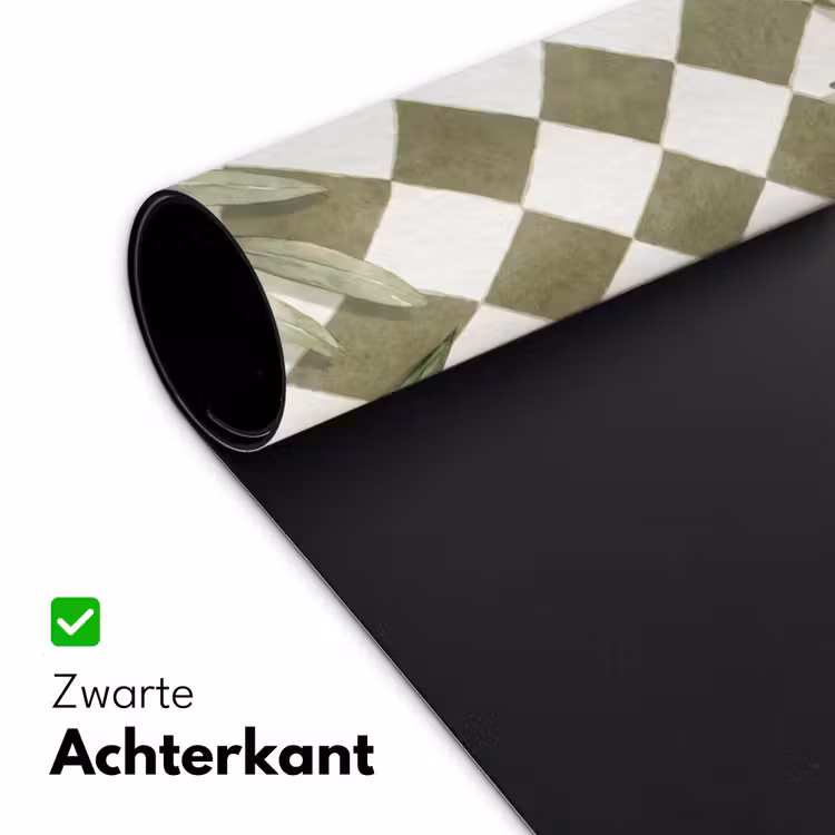 Bureau onderlegger - Plant - Olijftakken - Waterverf - Mediterraan - Groen — 5