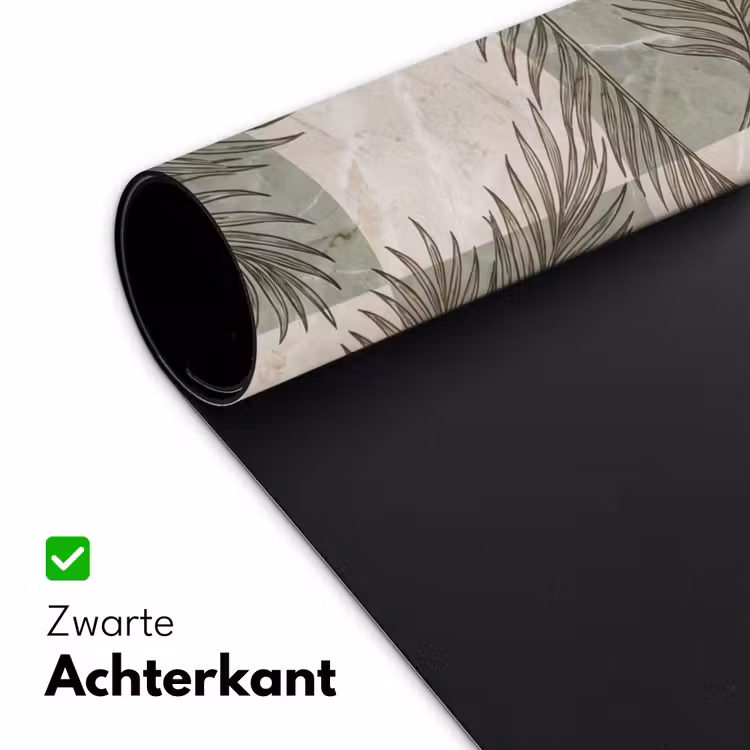 Bureau onderlegger - Planten - Bladeren - Marmer - Modern - Groen — 5