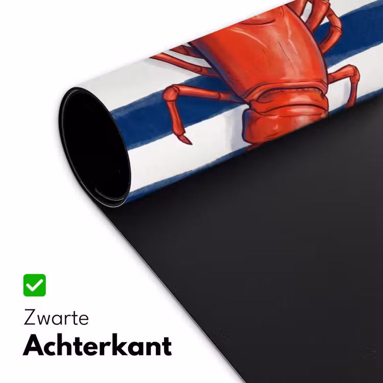 Bureau onderlegger - Schaaldier - Kreeft - Marine - Illustratie - Rood — 5