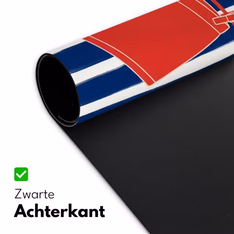 Bureau onderlegger - Shorts - Waslijn - Zomer - Illustratie - Rood — 5