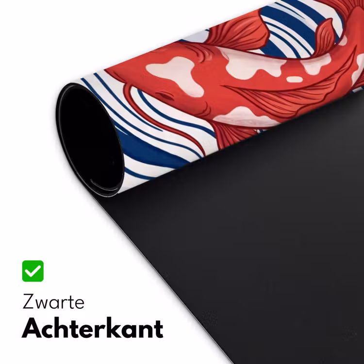 Bureau onderlegger - Vis - Water - Natuur - Illustratie - Rood — 5