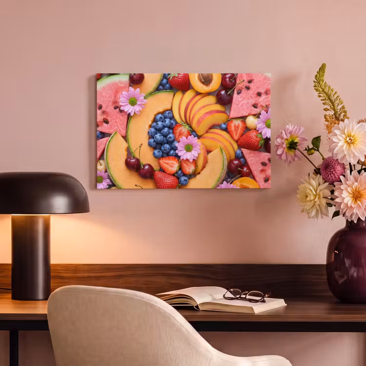 Canvas schilderij - Eten - Fruit - Zomer - Kleurrijk — 4
