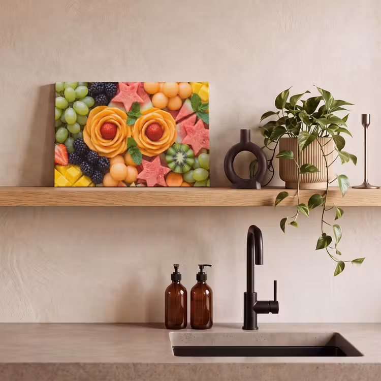 Canvas schilderij - Fruit - Variatie - Kleurrijk - Vers - Eten — 3