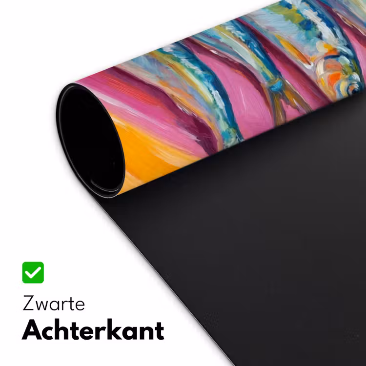 Bureau onderlegger - Vis - Vier - Eten - Modern - Kleurrijk — 5
