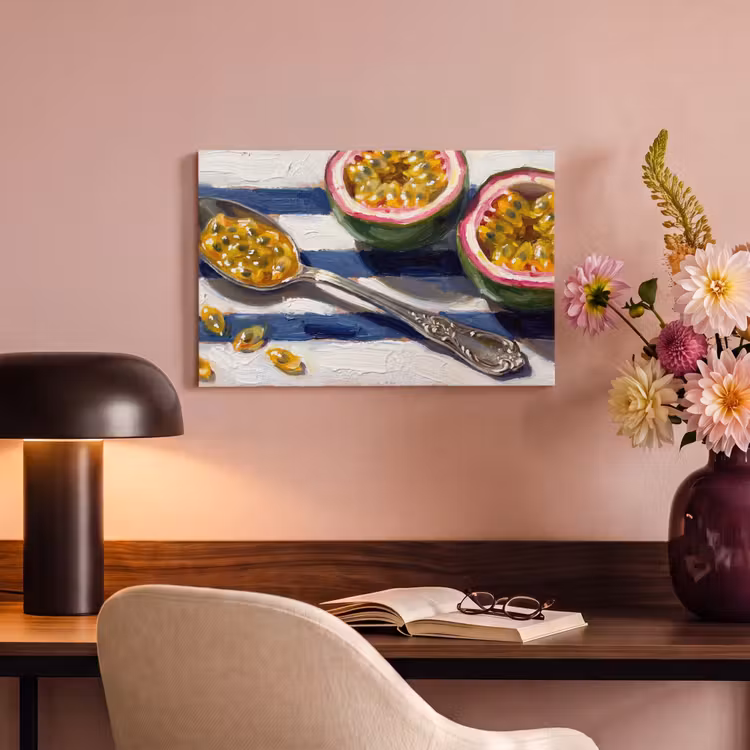 Canvas schilderij - Eten - Passievrucht - Tropisch - Modern - Kleurrijk — 4