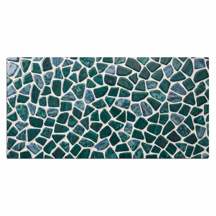 Bureau onderlegger - Textuur - Steen - Groen - Abstract - Patroon — 2