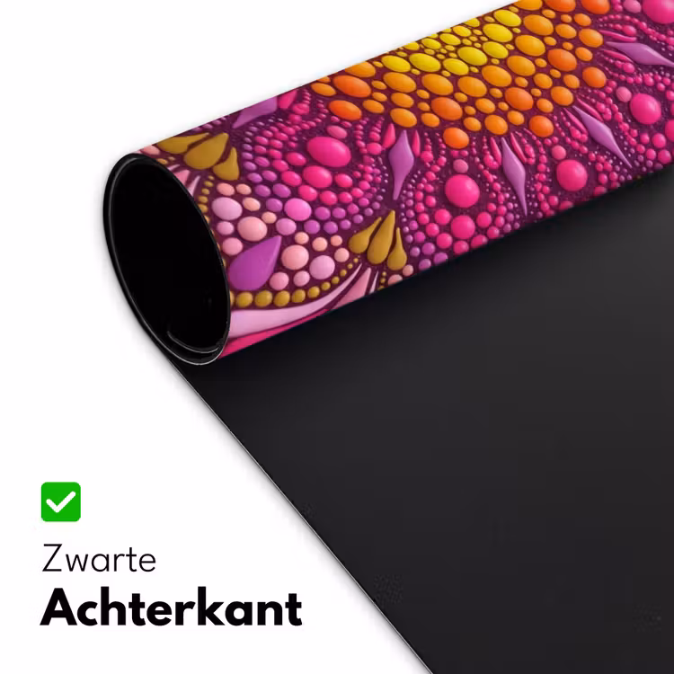 Bureau onderlegger - Patroon - Stippen - Abstract - Kleurrijk — 5