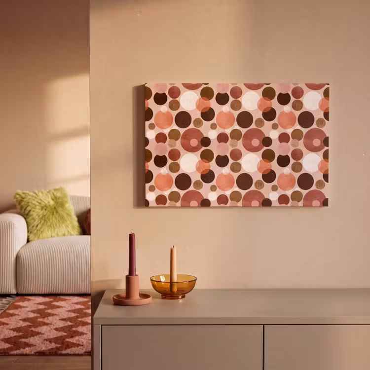Canvas schilderij - Cirkels - Modern - Kleurrijk — 2