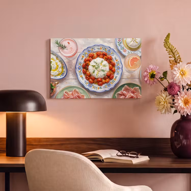 Canvas schilderij - Eten - Tafel - Divers - Modern — 4