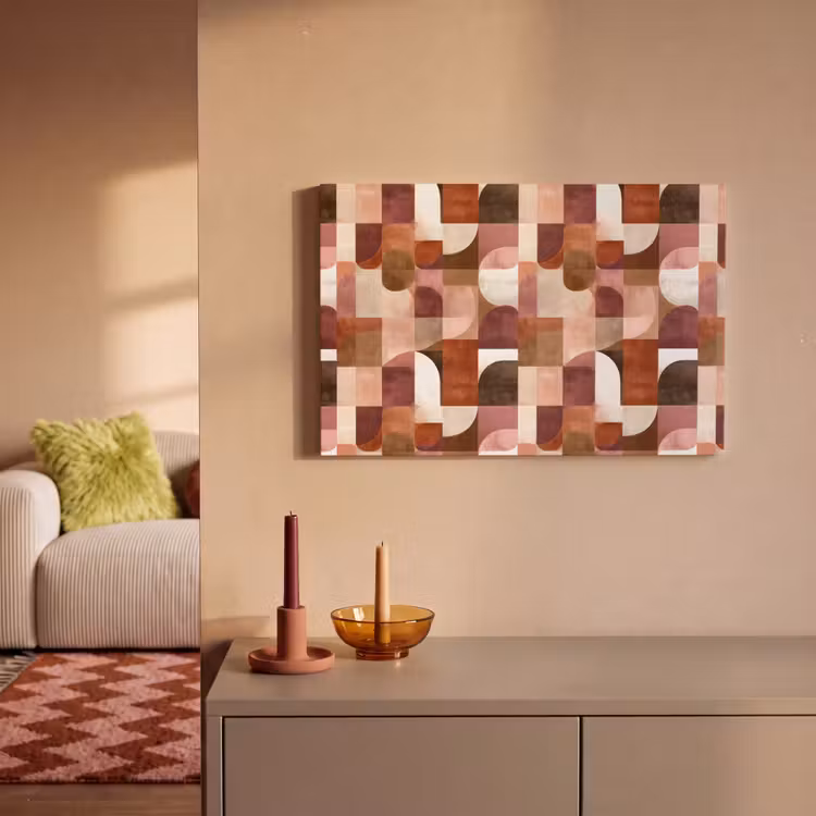 Canvas schilderij - Geometrie - Modern - Retro — 2
