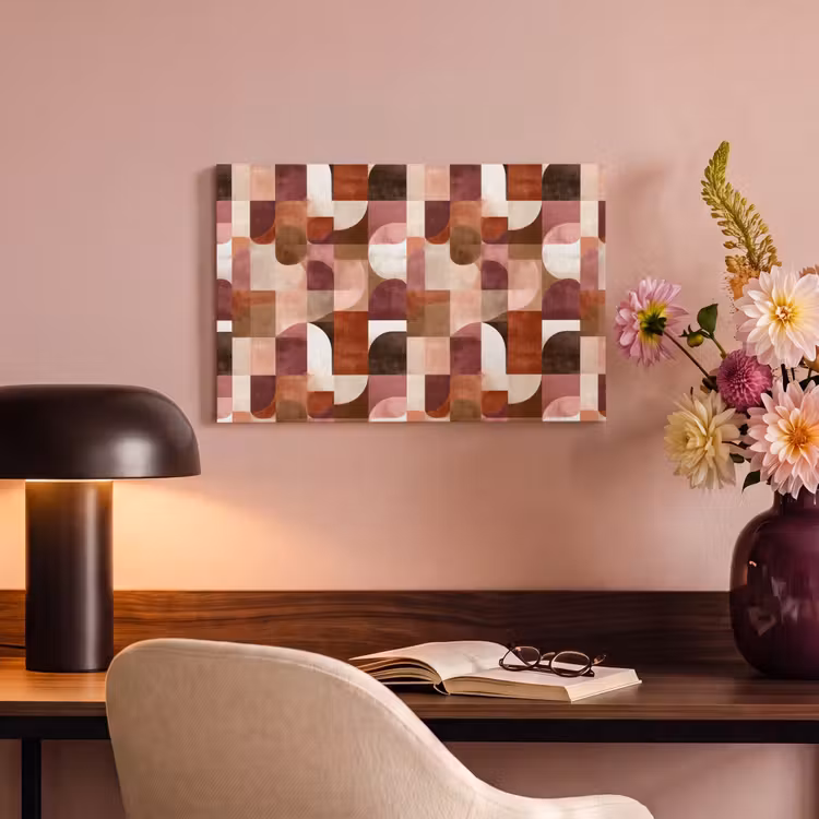 Canvas schilderij - Geometrie - Modern - Retro — 4