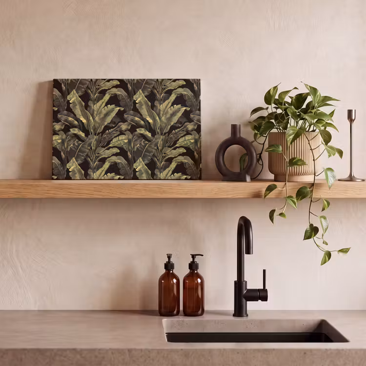 Canvas schilderij - Botanisch - Bladeren - Groen — 3