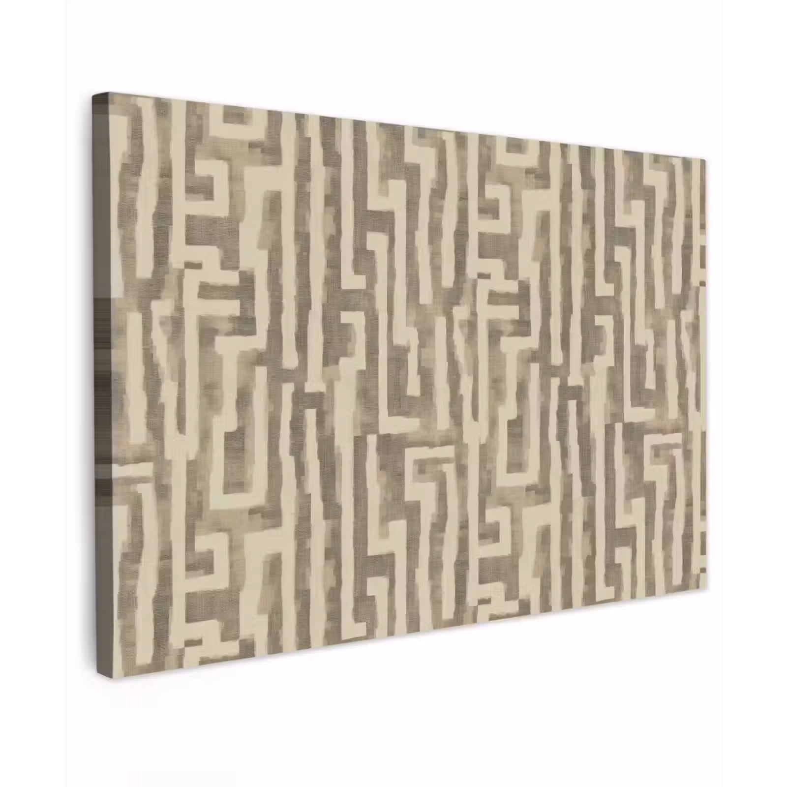 Canvas schilderij - Abstract - Geometrisch - Groen — 1
