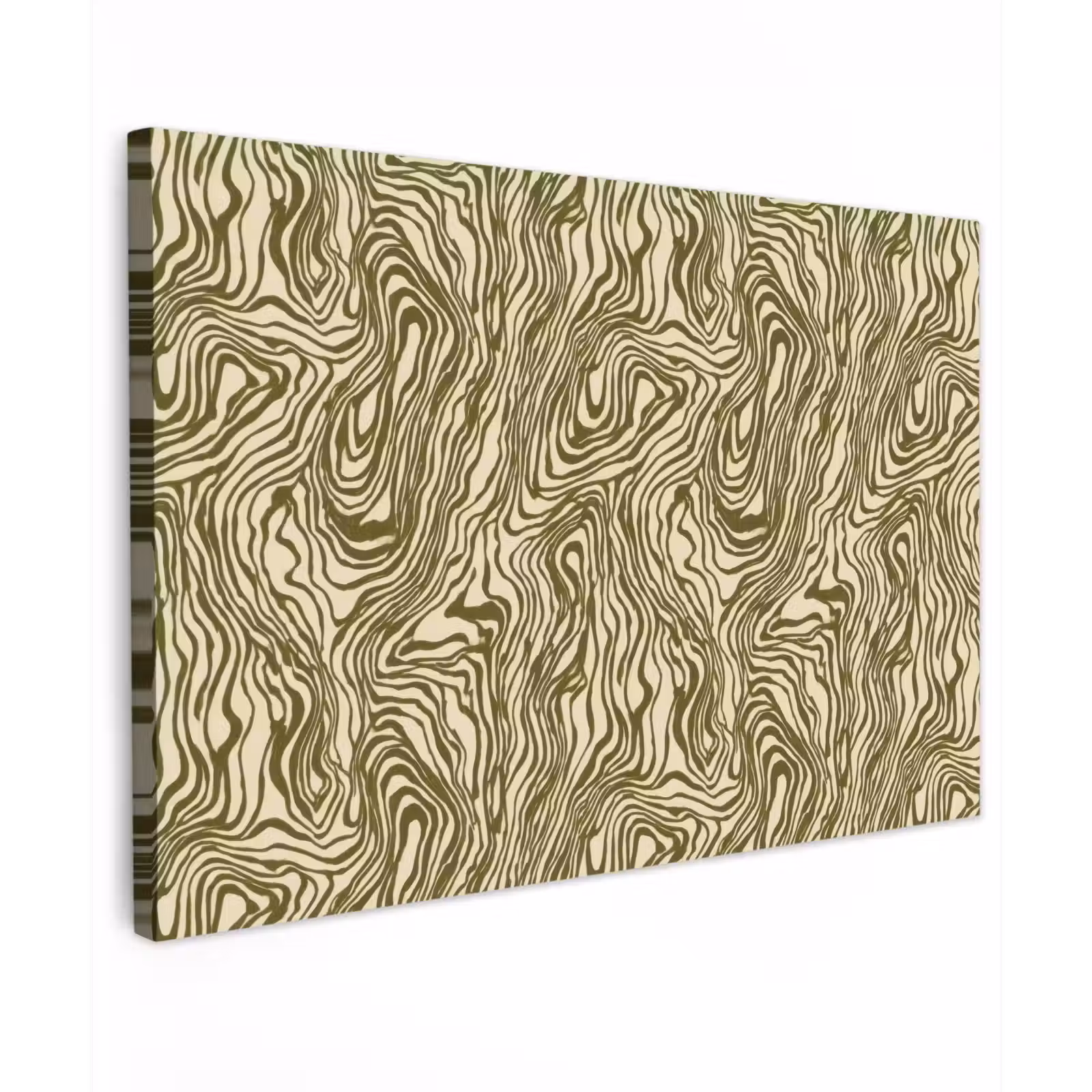 Canvas schilderij - Abstract - Marmer - Groen — 1