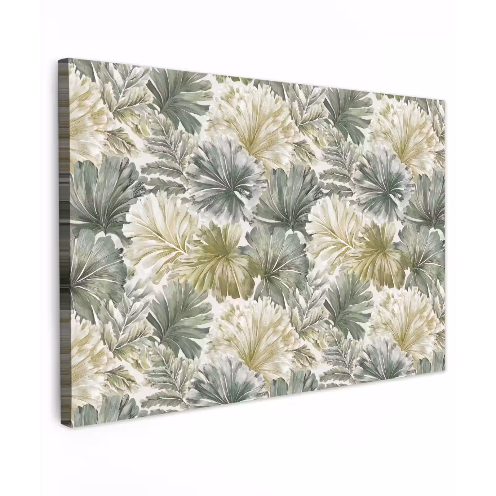 Canvas schilderij - Bladeren - Botanisch - Groen — 1