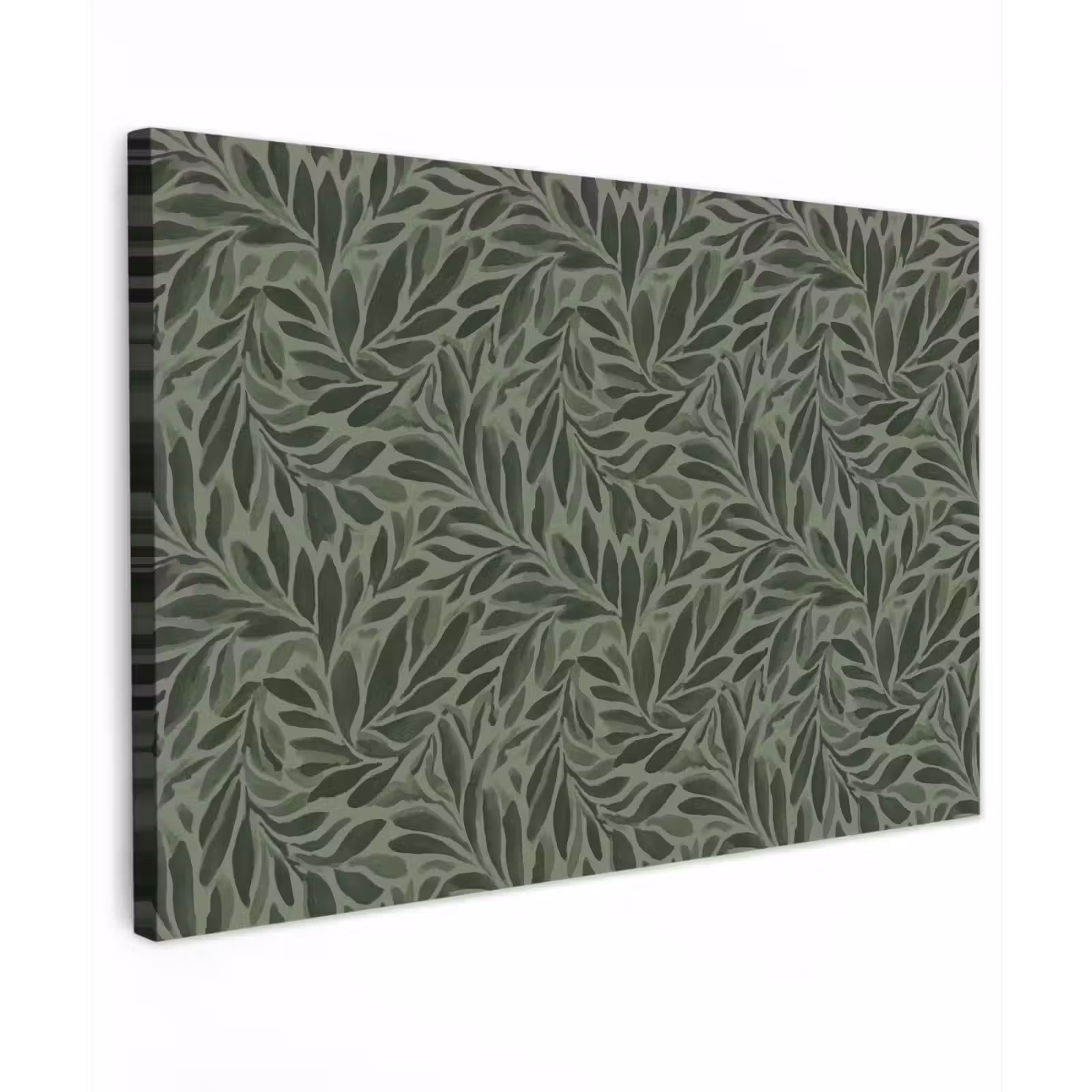 Canvas schilderij - Bladeren - Organisch - Groen — 1