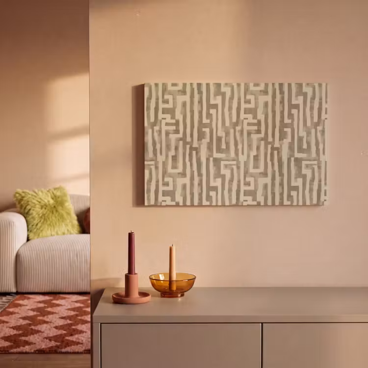 Canvas schilderij - Abstract - Geometrisch - Groen — 2