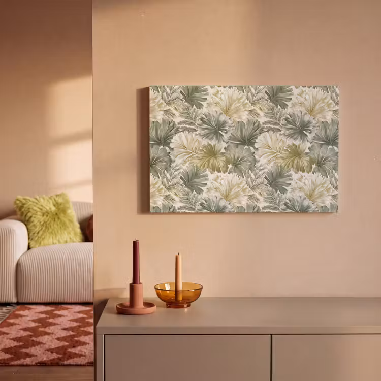 Canvas schilderij - Bladeren - Botanisch - Groen — 2