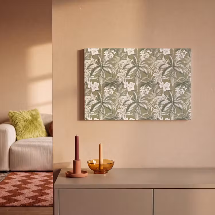 Canvas schilderij - Botanisch - Bloemen - Groen — 2