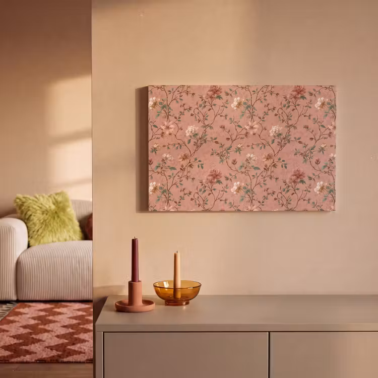 Canvas schilderij - Botanisch - Bloemen - Roze — 2