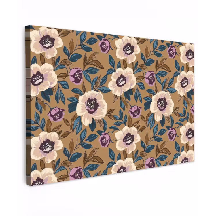 Canvas schilderij - Floraal - Stilleven - Kleurrijk — 1