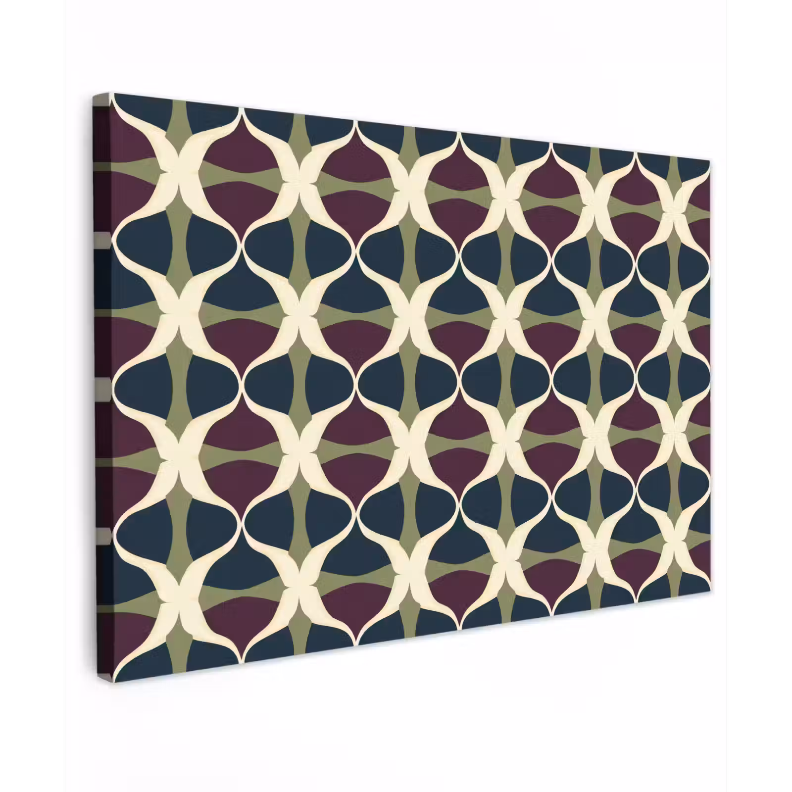 Canvas schilderij - Abstract - Retro - Kleurrijk — 1