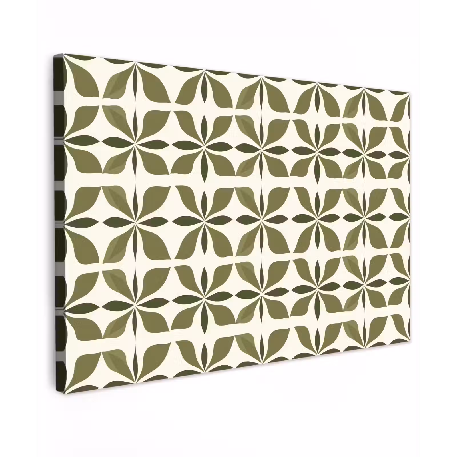 Canvas schilderij - Botanisch - Retro - Groen — 1