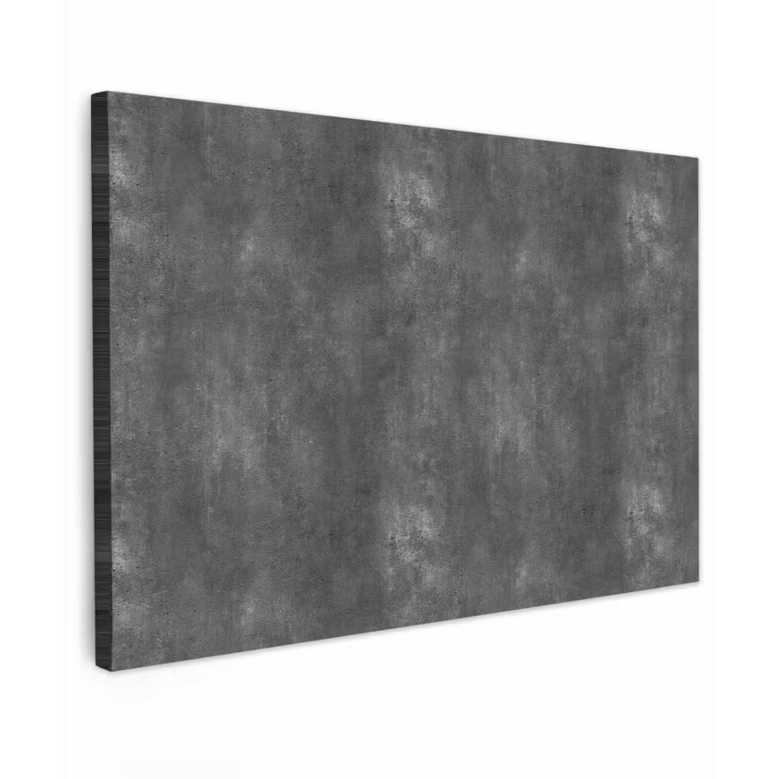 Canvas schilderij - Donkergrijs - Ruw - Beton — 1