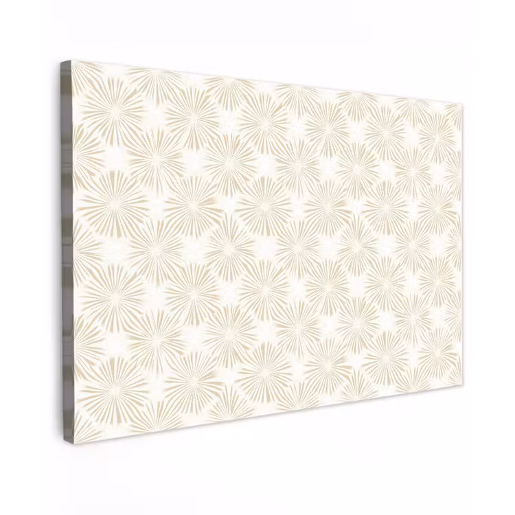 Canvas schilderij - Abstract - Motief - Beige — 1