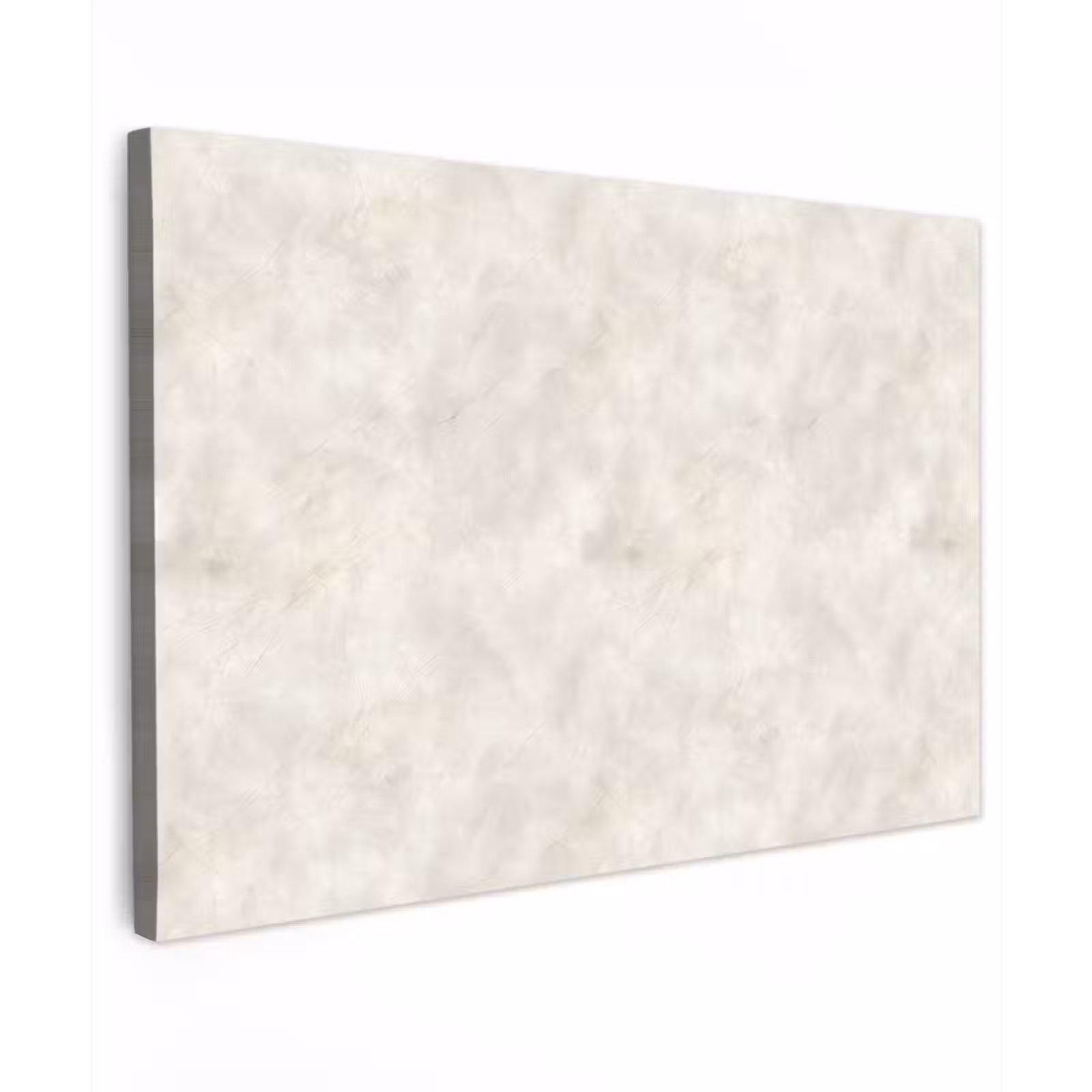 Canvas schilderij - Crèmebeige - Marmer - Aders — 1