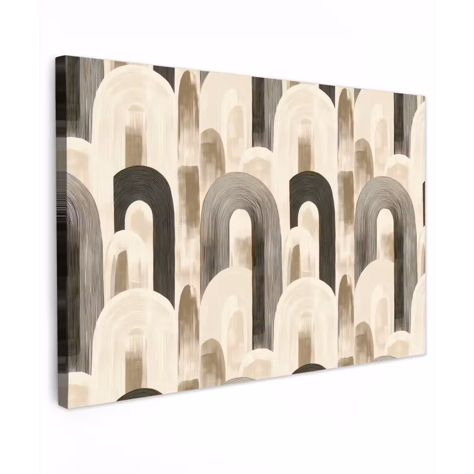 Canvas schilderij - Abstract - Patroon - Bogen — 1