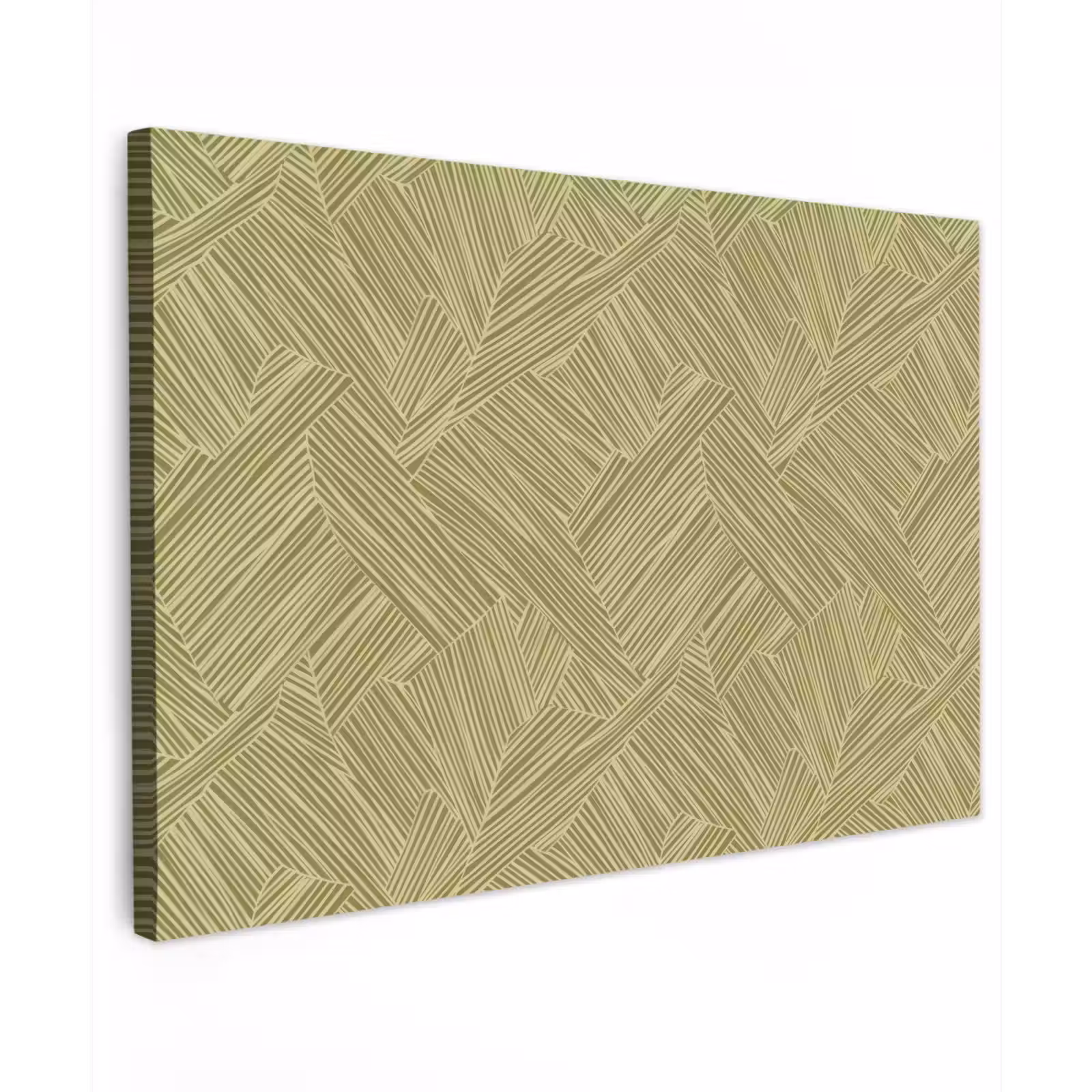 Canvas schilderij - Abstract - Modern - Groen — 1