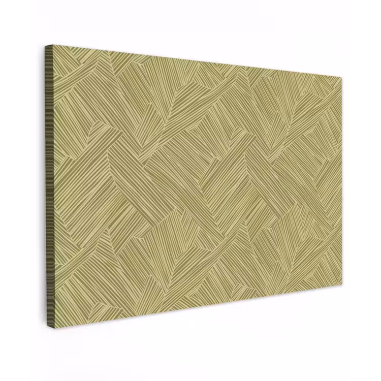 Canvas schilderij - Abstract - Modern - Groen — 1