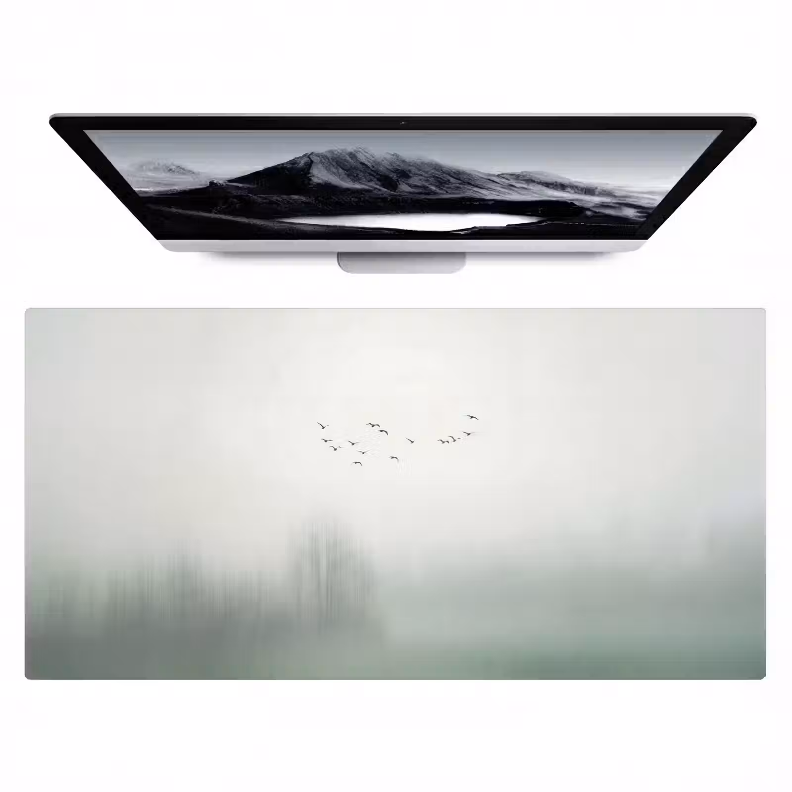Bureau onderlegger - Vogel - Vlucht - Natuur - Minimalistisch — 1