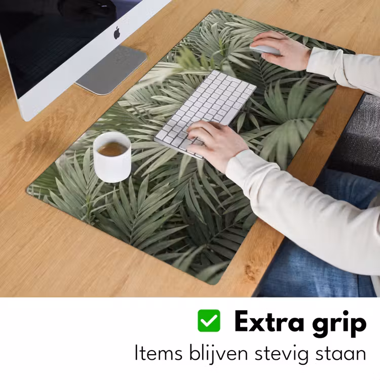 Bureau onderlegger - Plant - Palmbladeren - Natuur - Groen — 6