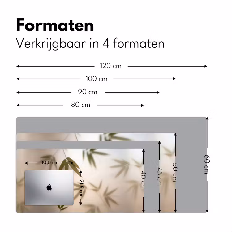Bureau onderlegger - Planten - Bladeren - Natuur - Groen — 8