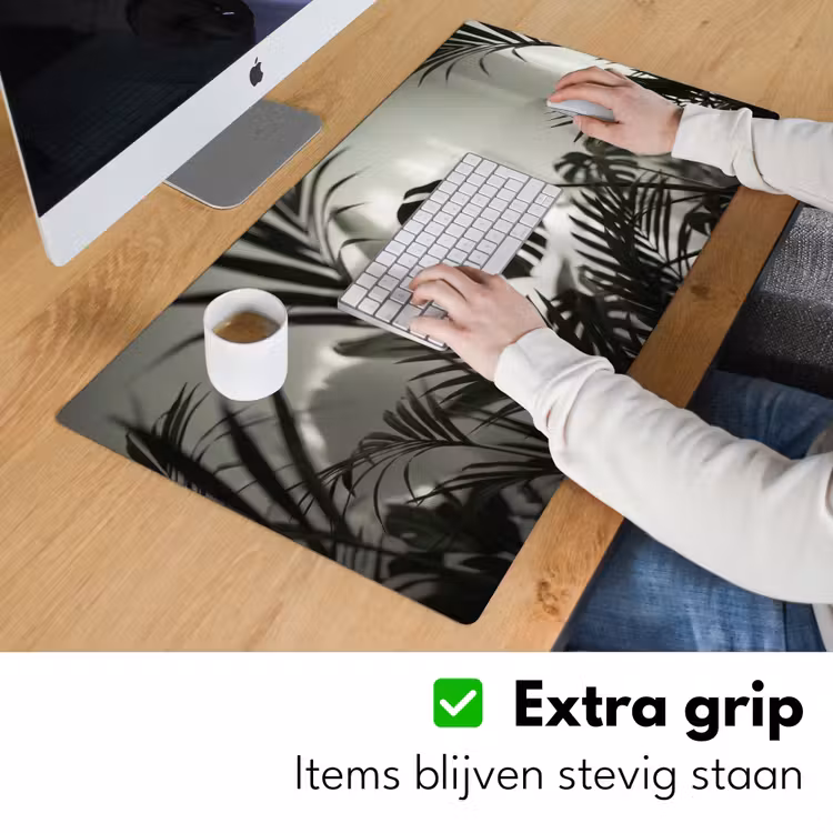 Bureau onderlegger - Planten - Bladeren - Natuur - Minimalistisch - Groen — 6