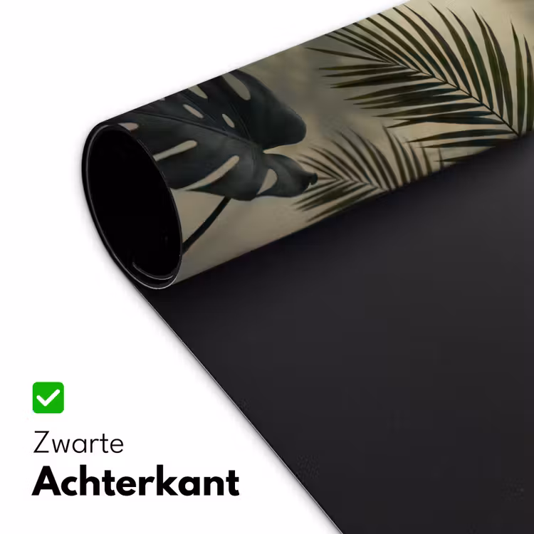Bureau onderlegger - Planten - Bladeren - Schaduwen - Groen - Modern — 5
