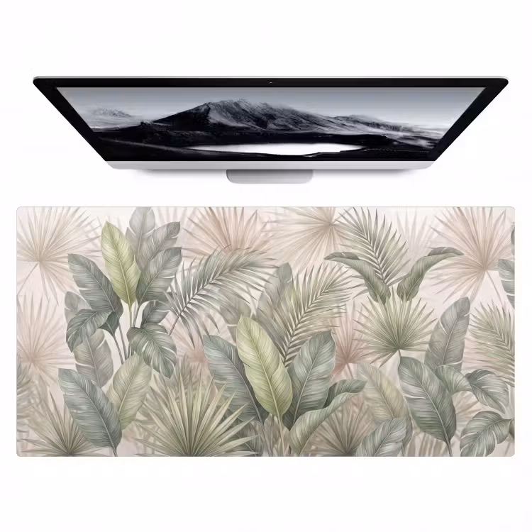 Bureau onderlegger - Planten - Tropisch - Bladeren - Groen - Natuur — 1
