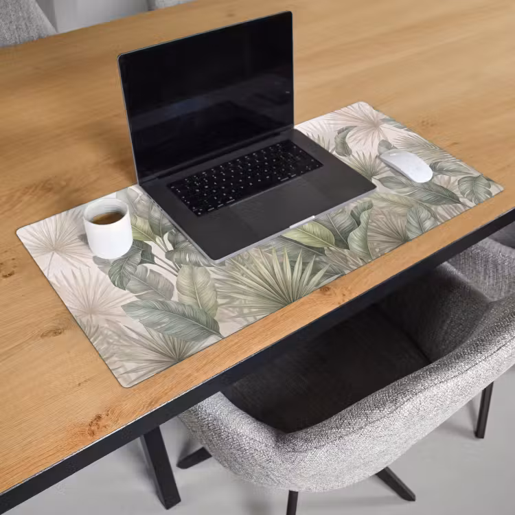 Bureau onderlegger - Planten - Tropisch - Bladeren - Groen - Natuur — 3