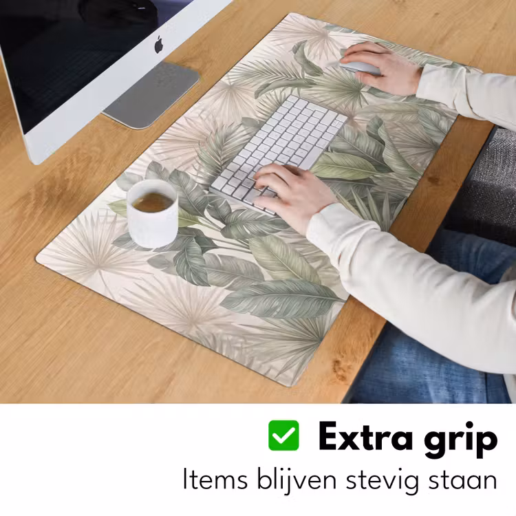 Bureau onderlegger - Planten - Tropisch - Bladeren - Groen - Natuur — 6