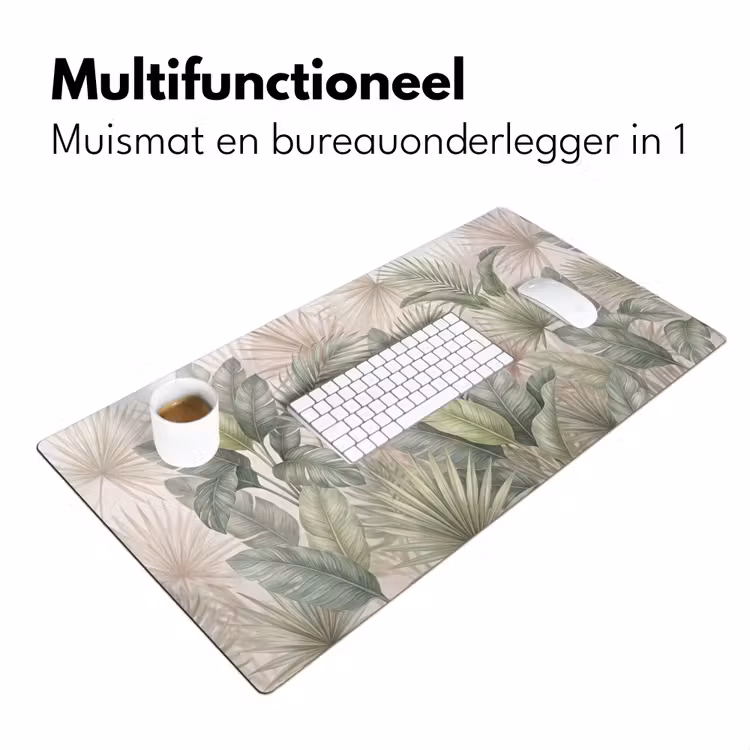 Bureau onderlegger - Planten - Tropisch - Bladeren - Groen - Natuur — 7