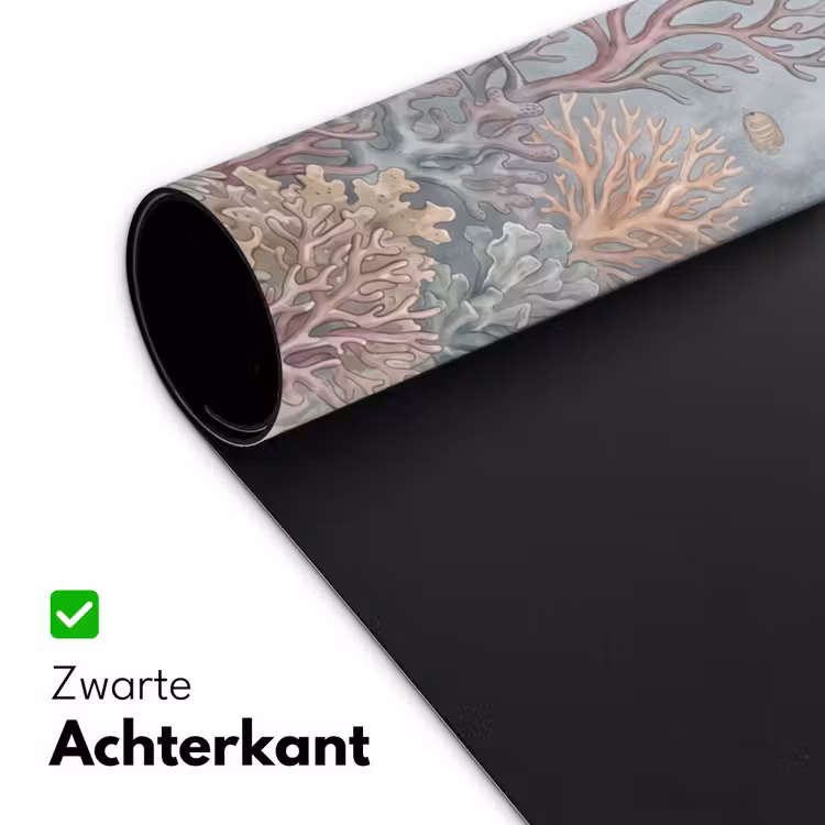 Bureau onderlegger - Vis - Koraal - Oceaan - Illustratie - Onderwater — 5