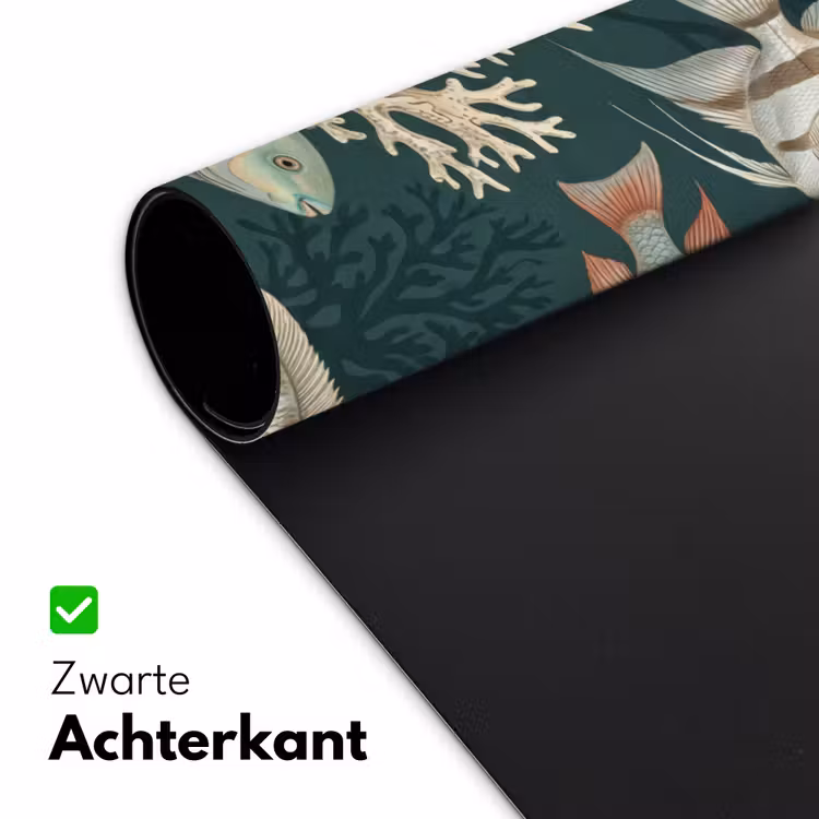 Bureau onderlegger - Vis - Koraal - Onderwater - Illustratie — 5