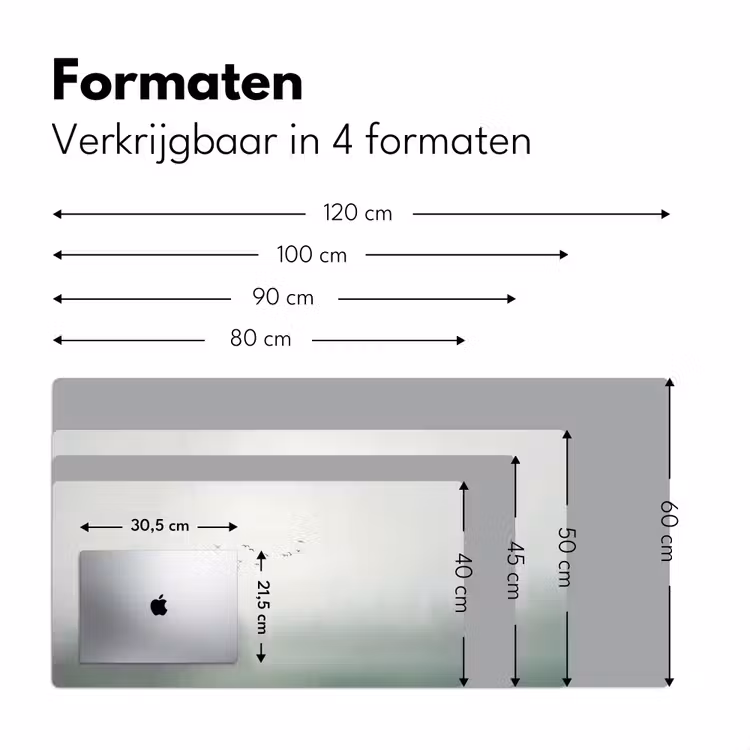 Bureau onderlegger - Vogel - Vlucht - Natuur - Minimalistisch — 8