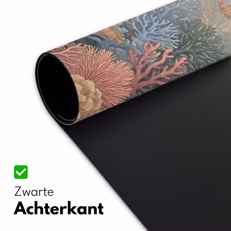 Bureau onderlegger - Zee - Koraal - Vis - Natuur - Kleurrijk — 5