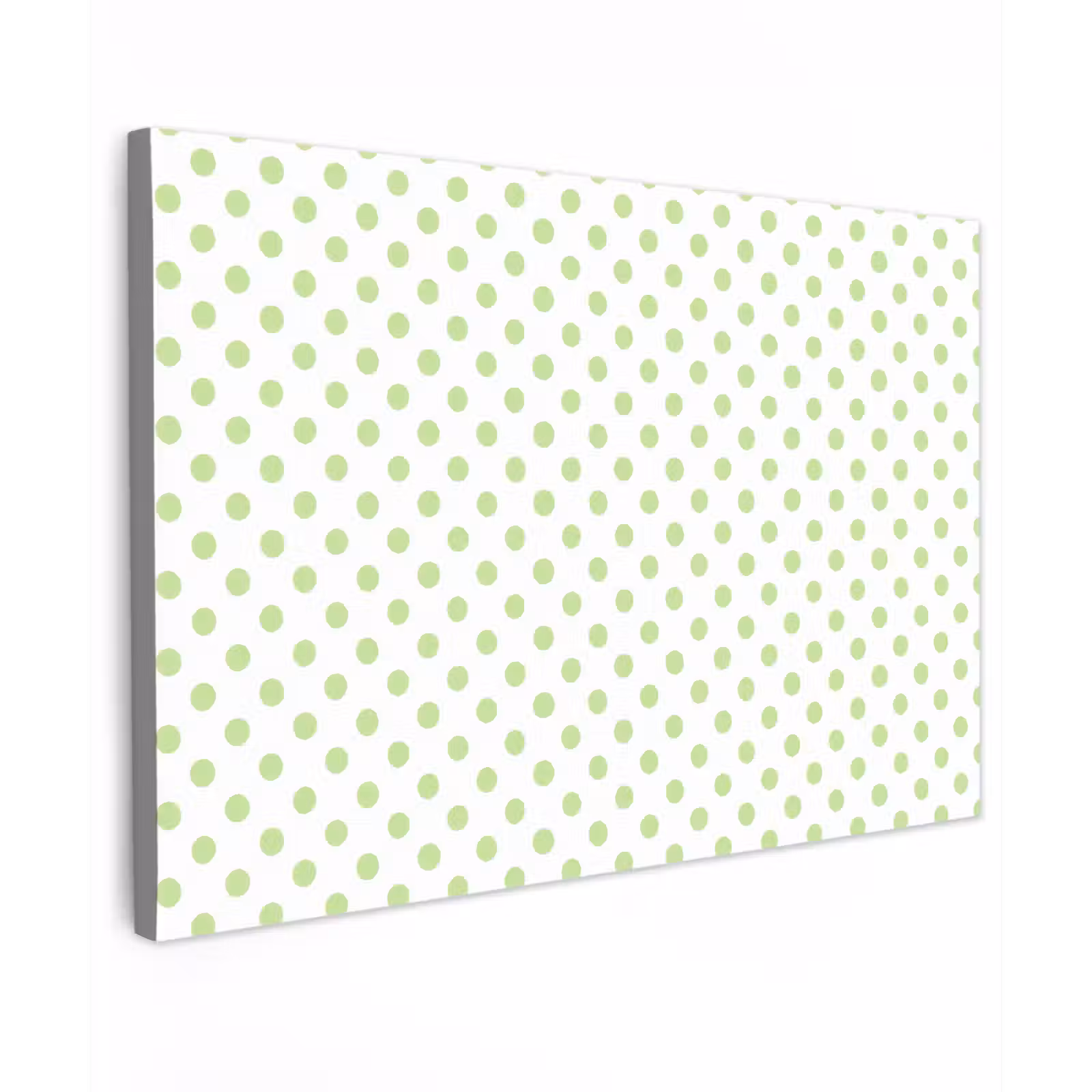 Canvas schilderij - Dots - Klassiek - Groen — 1