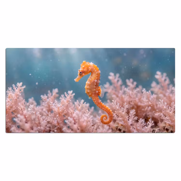 Bureau onderlegger - Vis - Koraal - Oceaan - Macro - Oranje — 2