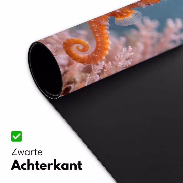 Bureau onderlegger - Vis - Koraal - Oceaan - Macro - Oranje — 5