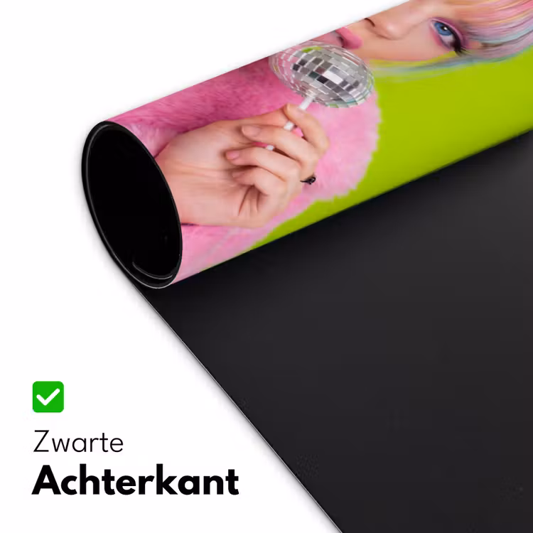 Bureau onderlegger - Vrouw - Kleurrijk haar - Pop art - Modern - Levendig — 5